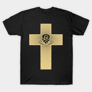 Rose on the cross T-Shirt